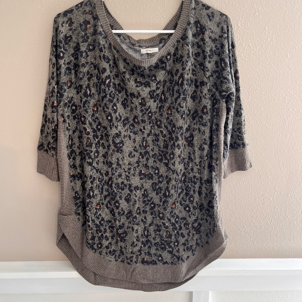 Leopard Print Sweater